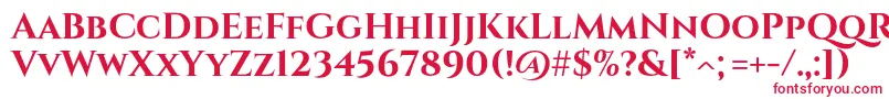 CinzelBold Font – Red Fonts