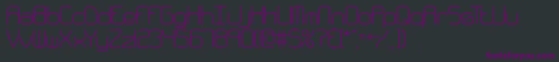 More about Quarthin Font Quarthin Font – Purple Fonts on Black Background