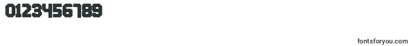 Snowball-Schriftart – Schriften für Zahlen und Nummern