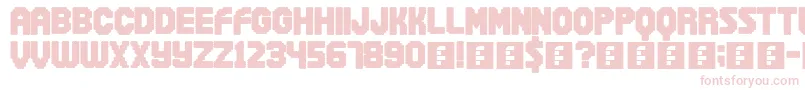 Snowball Font – Pink Fonts on White Background