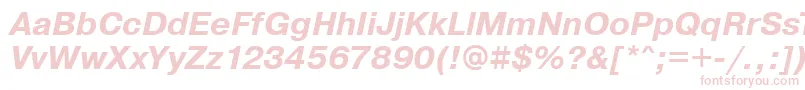 PragmaticaBoldOblique Font – Pink Fonts