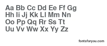 Обзор шрифта HelveticaCeBold