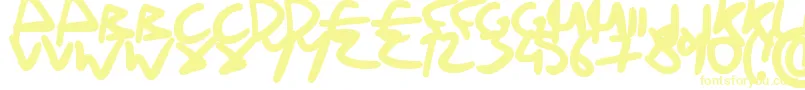 DrunkHandwriting Font – Yellow Fonts