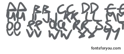 DrunkHandwriting Font