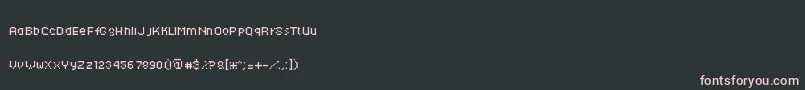 Techkr ffy Font – Pink Fonts on Black Background