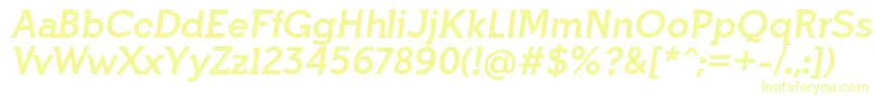 IndultaSemiserifBoldItalicFfp Font – Yellow Fonts