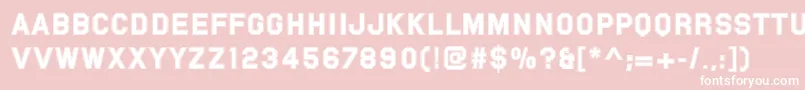Más sobre la fuente Pfvarsitysans fuente Pfvarsitysans – Fuentes Blancas Sobre Fondo Rosa