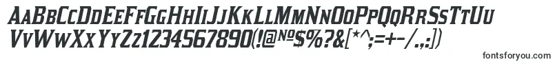 KirstyItalic-fontti – Profiilin yläreunan fontit