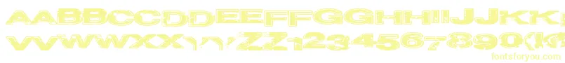 Projectz-Schriftart – Gelbe Schriften