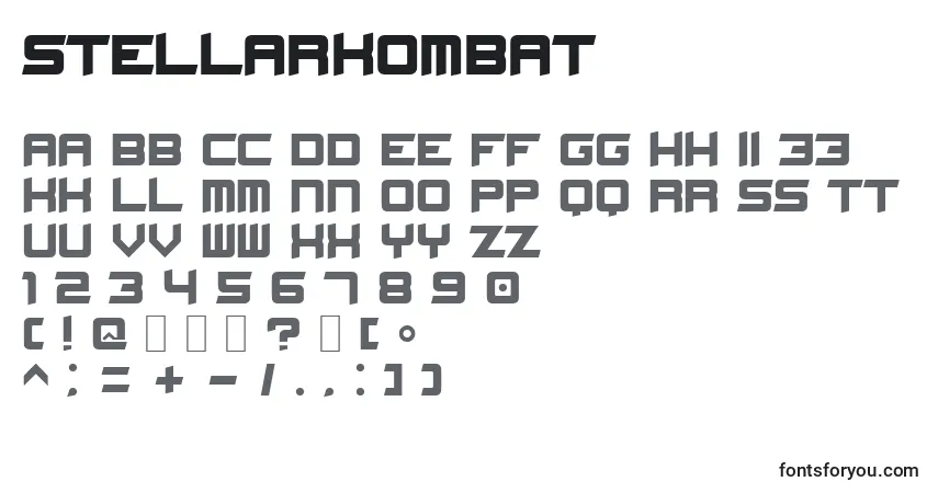 Police StellarKombat - Alphabet, Chiffres, Caractères Spéciaux Police StellarKombat - Alphabet, Chiffres, Caractères Spéciaux