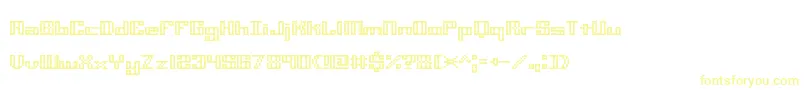 MiniKaliberOTtBrk Font – Yellow Fonts