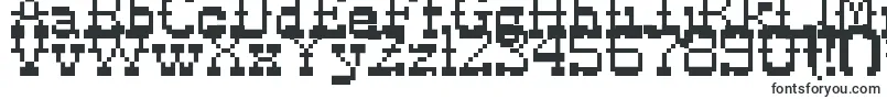 Шрифт PixelWestern – художественные шрифты