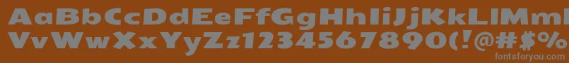 Más sobre la fuente SeymouroneRegular fuente SeymouroneRegular – Fuentes Grises Sobre Fondo Marrón