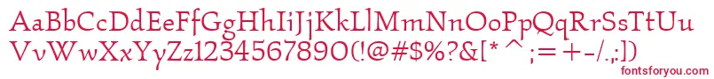 KallosItcBook Font – Red Fonts