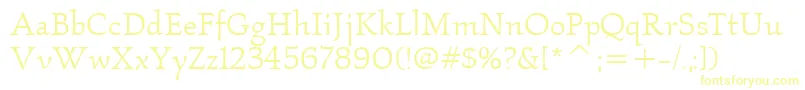 Police KallosItcBook – polices jaunes