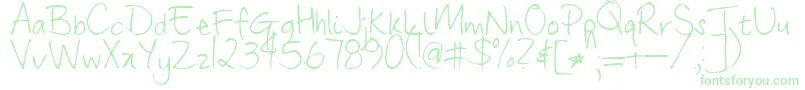 FrangipaniRose Font – Green Fonts