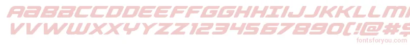 Falconpunchexpand-fontti – vaaleanpunaiset fontit