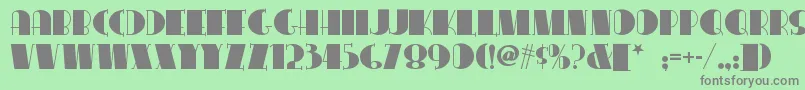 More about Congalinenf Font Congalinenf Font – Gray Fonts on Green Background