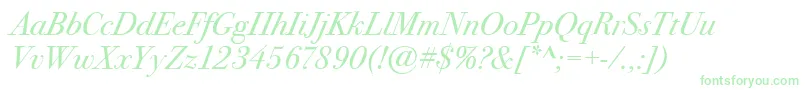 BodoniSeventytwoItcBookItalic Font – Green Fonts