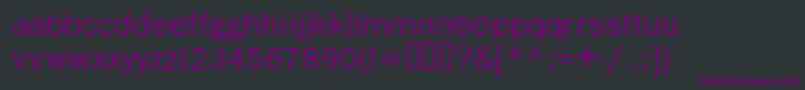Volt ffy Font – Purple Fonts on Black Background