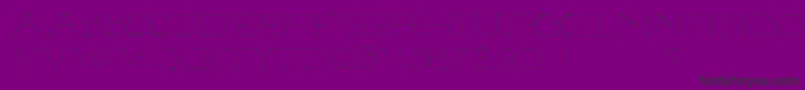 More about Hairliner Font Hairliner Font – Black Fonts on Purple Background