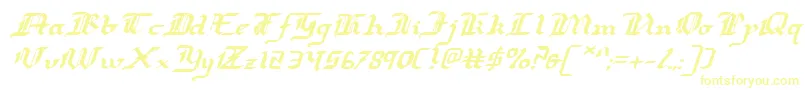 Redcoatei Font – Yellow Fonts