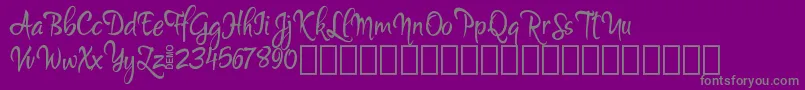 More about MartynDemo Font MartynDemo Font – Gray Fonts on Purple Background