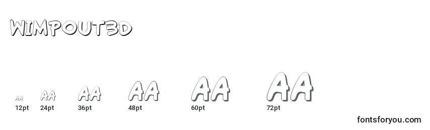 WimpOut3D Font Sizes
