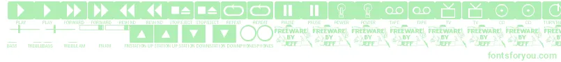 ButtonsAndSwitchesJl Font – Green Fonts
