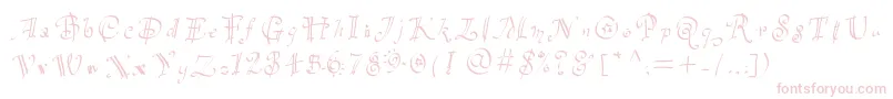 Partyhand Font – Pink Fonts