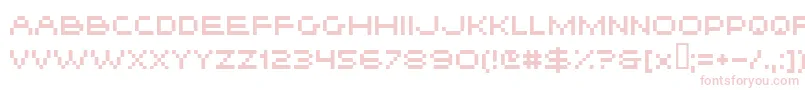 Hiskyf21 Font – Pink Fonts on White Background