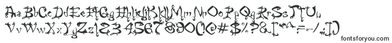 Faelorehn-fontti – Alkuperäiset fontit