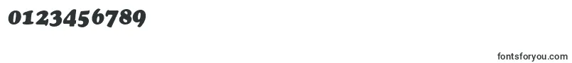 fuente CooperSsiBlackItalic – Fuentes para números