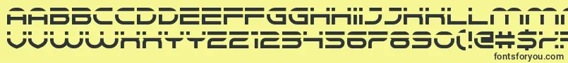 Speedeasy Font – Black Fonts on Yellow Background