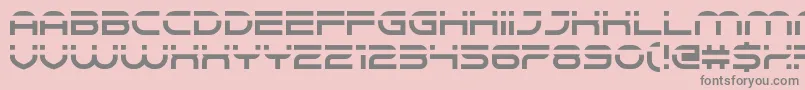 Speedeasy Font – Gray Fonts on Pink Background