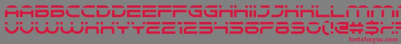 Speedeasy Font – Red Fonts on Gray Background