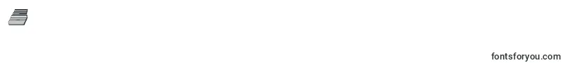 Eaglestrikechromeital-Schriftart – Schriften für die Ziffer 6