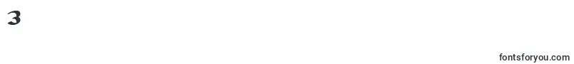 GestureBrk Font – Fonts for Digit 3