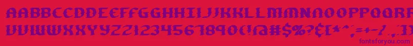 Подробнее о шрифте GestureBrk Шрифт GestureBrk – фиолетовые шрифты на красном фоне