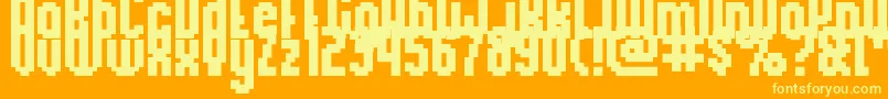 More about RelativityShort Font RelativityShort Font – Yellow Fonts on Orange Background