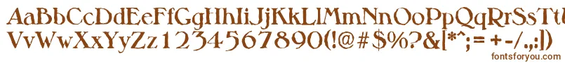 MelbourneantiqueBold Font – Brown Fonts
