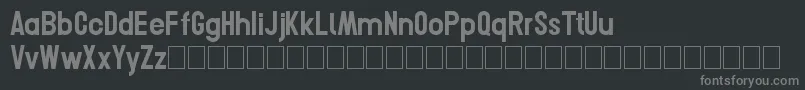 More about Conero Font Conero Font – Gray Fonts on Black Background