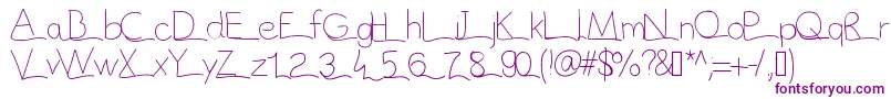 Vague Font – Purple Fonts
