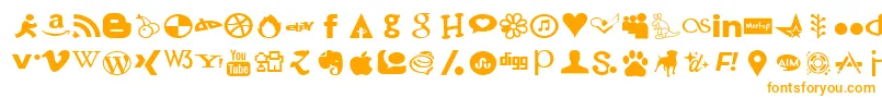 SocialFont Font – Orange Fonts