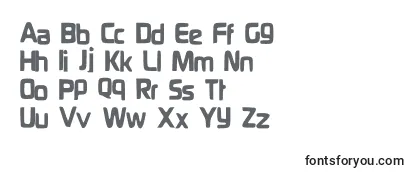Review of the Gammaray Font