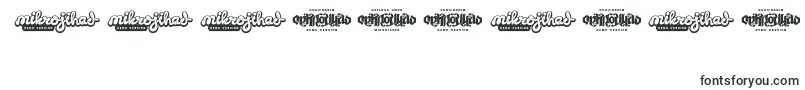 AbabilScriptDemo-Schriftart – Schriften für Zahlen und Nummern
