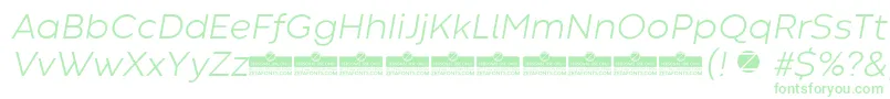 CodecWarmLightItalicTrial Font – Green Fonts