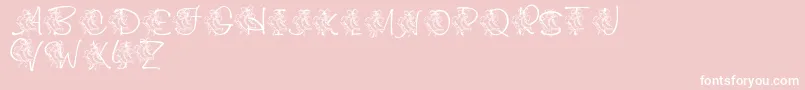 En savoir plus sur la police LmsCuttingTheIce Police LmsCuttingTheIce – polices blanches sur fond rose