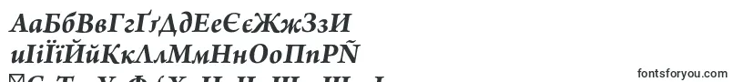 Czcionka ArnoproBolditalic12pt – ukraińskie czcionki