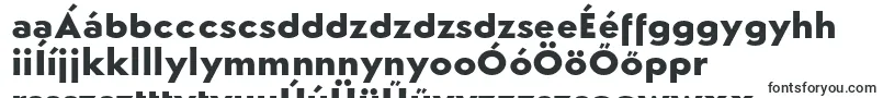SemplicitaBold-fontti – unkarilaiset fontit